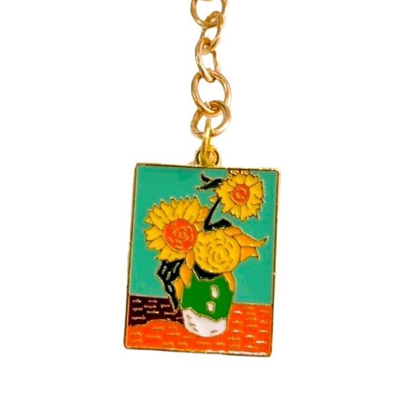 COPY - Van Gogh Sunflowers 🌻 Keychain - Picture 2 of 3